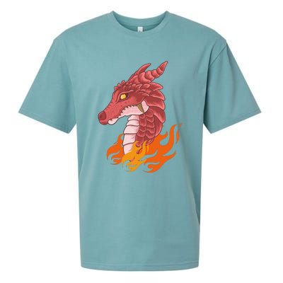 Dragon Fire Sueded Cloud Jersey T-Shirt