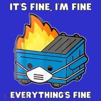 Dumpster Fire Mousepad
