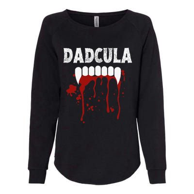 Dadcula Funny Dad Halloween Costume Spooky Season Scary Cute Womens California Wash Sweatshirt