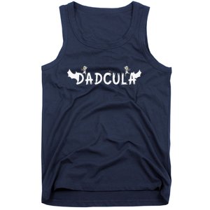 Dadcula Funny Dad Halloween Costume Spooky Season Scary Gift Tank Top