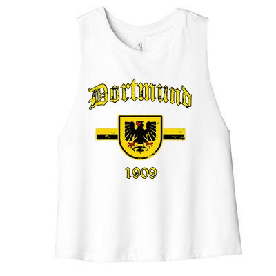 Dortmund Fan Design Ultra Gift 1909 Women's Racerback Cropped Tank