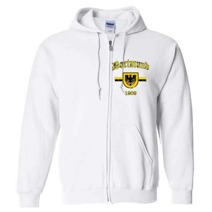 Dortmund Fan Design Ultra Gift 1909 Full Zip Hoodie