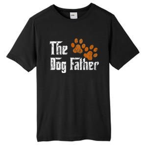 DogFather Funny Dad Daddy Papa Pops Fathers Day Gift Idea Gift Tall Fusion ChromaSoft Performance T-Shirt