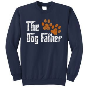 DogFather Funny Dad Daddy Papa Pops Fathers Day Gift Idea Gift Sweatshirt