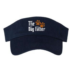 DogFather Funny Dad Daddy Papa Pops Fathers Day Gift Idea Gift Valucap Bio-Washed Visor