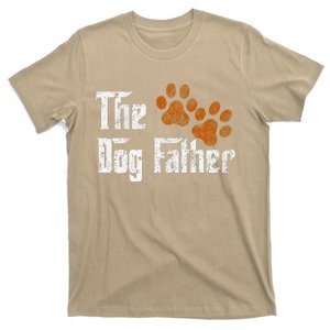 DogFather Funny Dad Daddy Papa Pops Fathers Day Gift Idea Gift T-Shirt