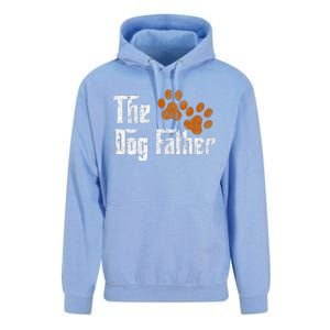 DogFather Funny Dad Daddy Papa Pops Fathers Day Gift Idea Gift Unisex Surf Hoodie