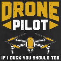 Drone Funny Drone Pilot If I Duck You Should Too Drone Pilot Knit Cap Winter Beanie