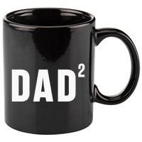 Dad Fathers Day 2 Pregnancy Announcement Second Baby 11oz C Handle Ceramic Mug