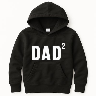 Dad Fathers Day 2 Pregnancy Announcement Second Baby Kids Hoodie