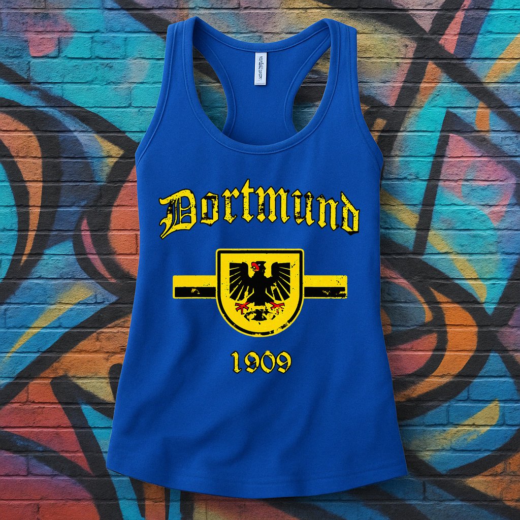Dortmund Fan Design Ultra Gift 1909 Womens Tank Top