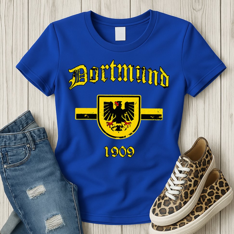 Dortmund Fan Design Ultra Gift 1909 Womens T-Shirt