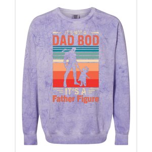 Dad Father's Day Colorblast Crewneck Sweatshirt