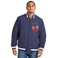 Dad Father's Day Insulated Varsity Jacket