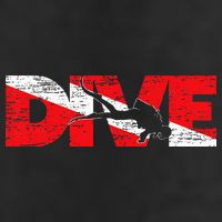 Dive Flag Diver Down Aquaholic Scuba Diving Ocean Life Cool Comfort Performance Bucket Hat