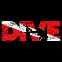 Dive Flag Diver Down Aquaholic Scuba Diving Ocean Life Drawstring Bag