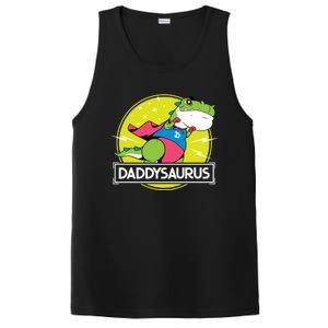 Daddysaurus Funny Dad Designs From Son Daughter Fathers Day Great Gift PosiCharge Competitor Tank