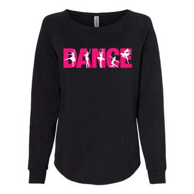 Dance Funny Dance Womens California Wash Sweatshirt