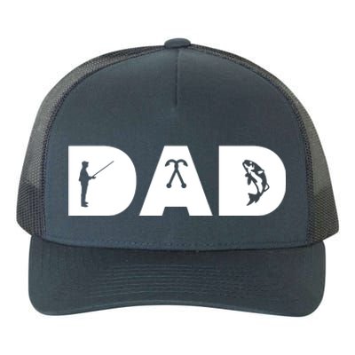 Dad Fishing Yupoong Adult 5-Panel Trucker Hat