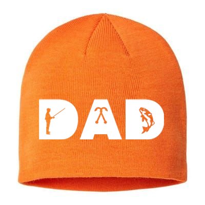 Dad Fishing Sustainable Beanie