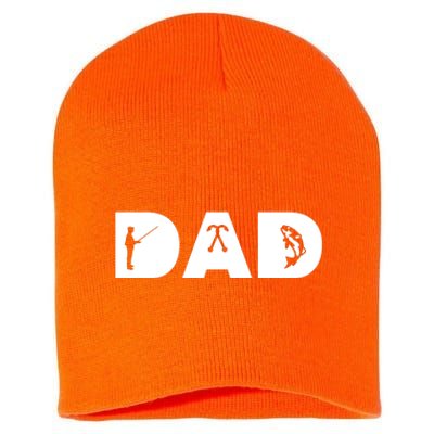 Dad Fishing Short Acrylic Beanie