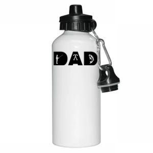 Dad Fishing Aluminum Water Bottle