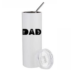 Dad Fishing Stainless Steel Tumbler