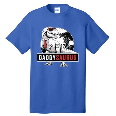 Daddysaurus Funny Daddy Dinosaur Fathers Day Surprise Meaningful Gift Tall T-Shirt