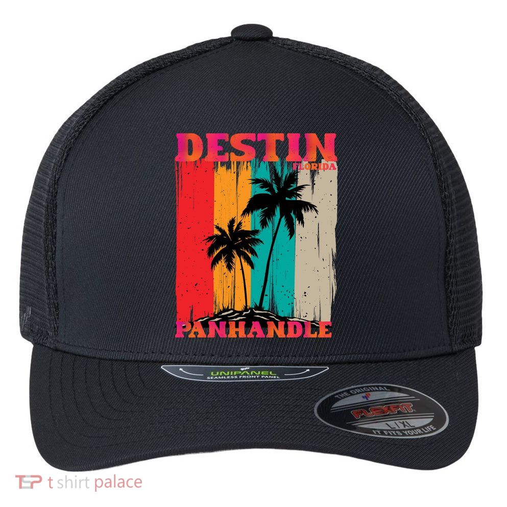 Destin Florida Flexfit Unipanel Trucker Cap