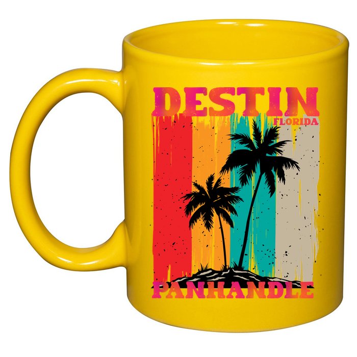 Destin Florida 11oz C Handle Ceramic Mug