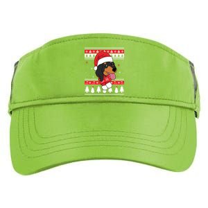 Dachshund Funny Dog Ugly Christmas Gift Adult Drive Performance Visor