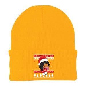 Dachshund Funny Dog Ugly Christmas Gift Knit Cap Winter Beanie