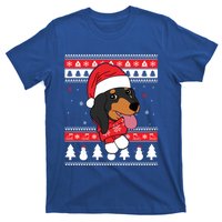 Dachshund Funny Dog Ugly Christmas Gift T-Shirt