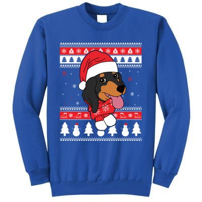 Dachshund Funny Dog Ugly Christmas Gift Tall Sweatshirt