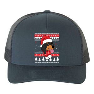 Dachshund Funny Dog Ugly Christmas Gift Yupoong Adult 5-Panel Trucker Hat