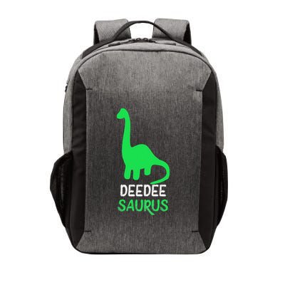 Deedeesaurus Funny Dino Dinosaur Deedeesaurus Deedee Vector Backpack