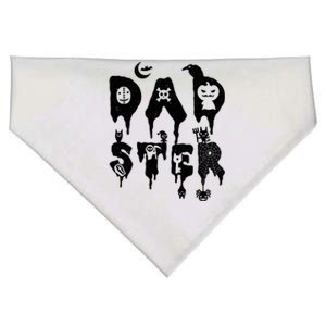 Dadster Funny Dad Monster Halloween Father Daddy Costume Gift USA-Made Doggie Bandana