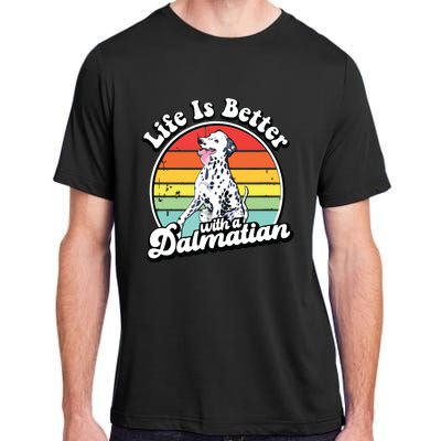 Dalmatian Funny Adult ChromaSoft Performance T-Shirt