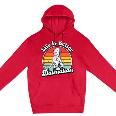 Dalmatian Funny Premium Pullover Hoodie