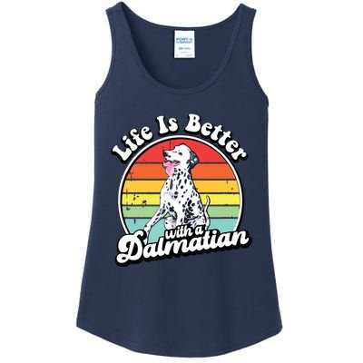 Dalmatian Funny Ladies Essential Tank