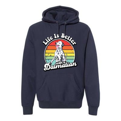 Dalmatian Funny Premium Hoodie