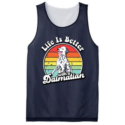 Dalmatian Funny Mesh Reversible Basketball Jersey Tank