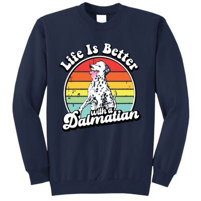 Dalmatian Funny Tall Sweatshirt