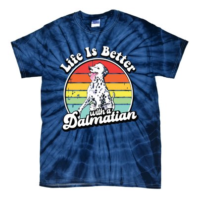 Dalmatian Funny Tie-Dye T-Shirt