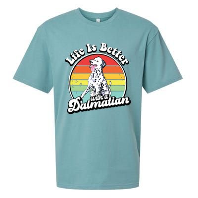 Dalmatian Funny Sueded Cloud Jersey T-Shirt