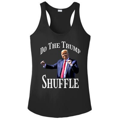 Dance Fun Do The Trump Shuffle Political Humor Gift Ladies PosiCharge Competitor Racerback Tank