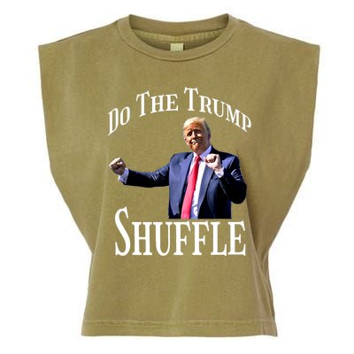 Dance Fun Do The Trump Shuffle Political Humor Gift Garment-Dyed Women's Muscle Tee