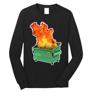 Dumpster Fire Long Sleeve Shirt