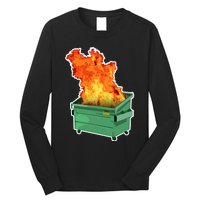 Dumpster Fire Long Sleeve Shirt