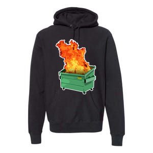 Dumpster Fire Premium Hoodie